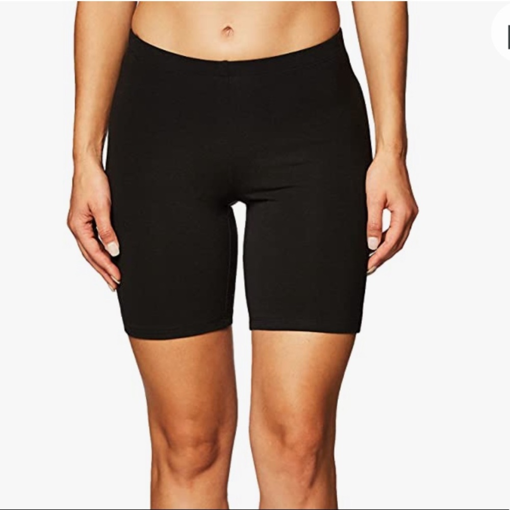 NWT Hanes Womens Jersey Bike Shorts